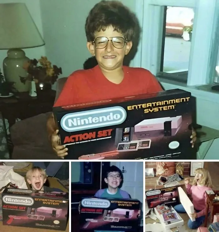 The Exact Moment Our Lives Changed Forever. Who Else Remembers The Pure Joy Of Unboxing Their First Nes?