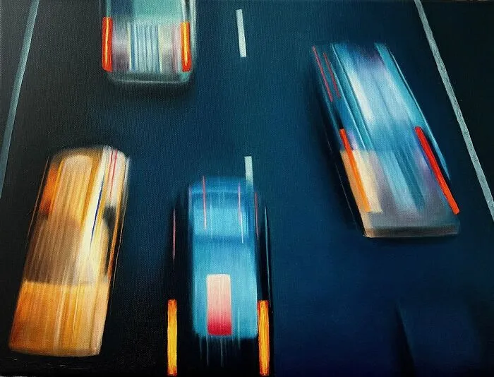 This Artist Paints Rainy Scenes So Realistic They Blur The Line Between Photography And Oil Painting (33 Pics)