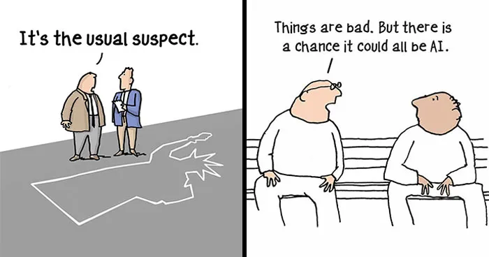 40 Thought-Provoking Cartoons About Society, Politics, And Human Behavior By Dennis Goris (New Pics)