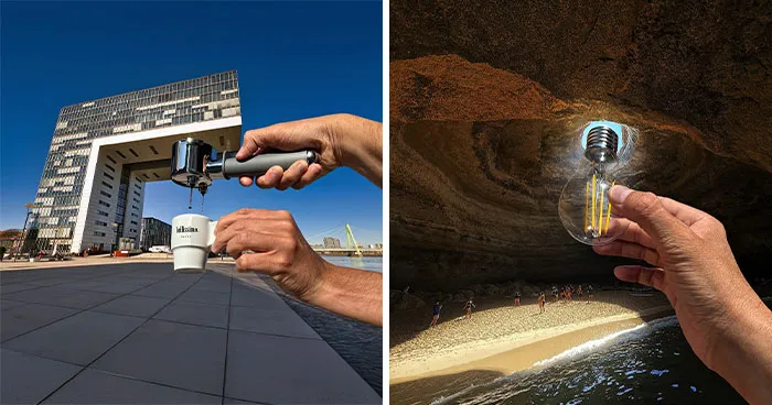 52 Clever Photo Manipulations By This Artist That Make Simple Objects Look Like Parts Of Cities