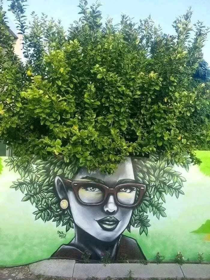 30 Fascinating ‘Urban Street Art’ Photos Showcasing Creativity Without Limits And A Strong Connection To Nature