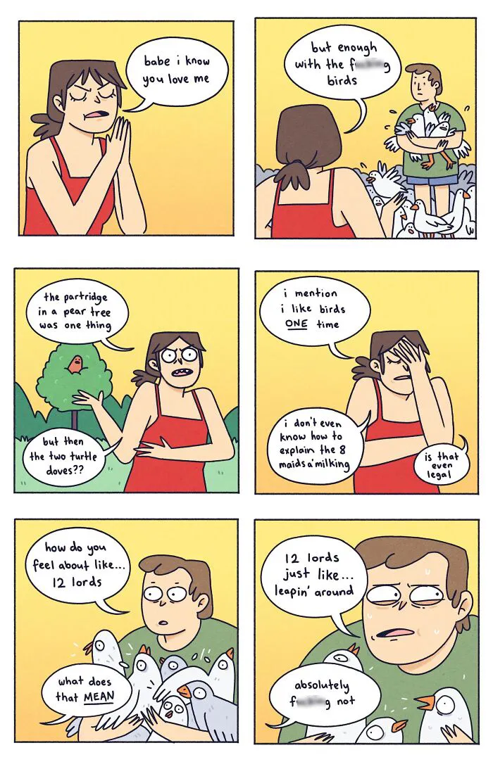 30 New Comics By Evie Hilliar Tackling Life's Absurdities And Joys