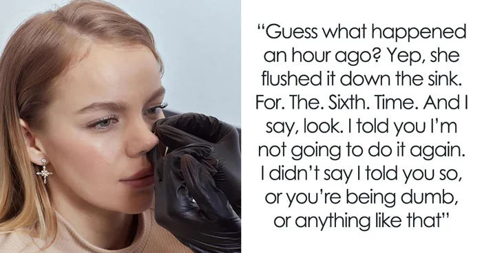 GF Loses Her Expensive Nose Ring 5 Times, Hurt When After 6th Time BF Says He Won’t Search Again