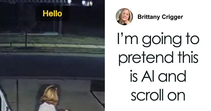 "Hello!": Woman Left Stunned In Parking Lot As A "Creature" On All Fours Appears In Front Of Her