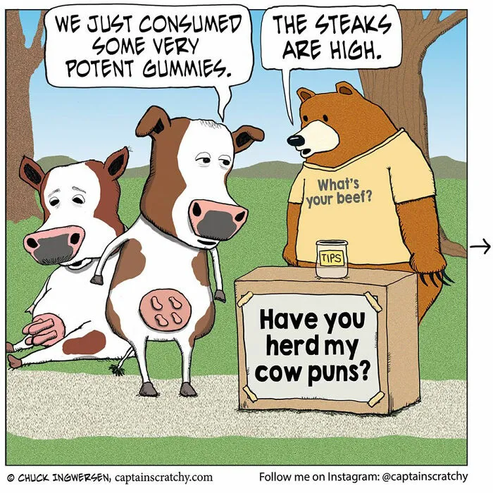 These Funny Animal Comics By Chuck Ingwersen Are Full Of Unexpected Jokes (62 New Pics)