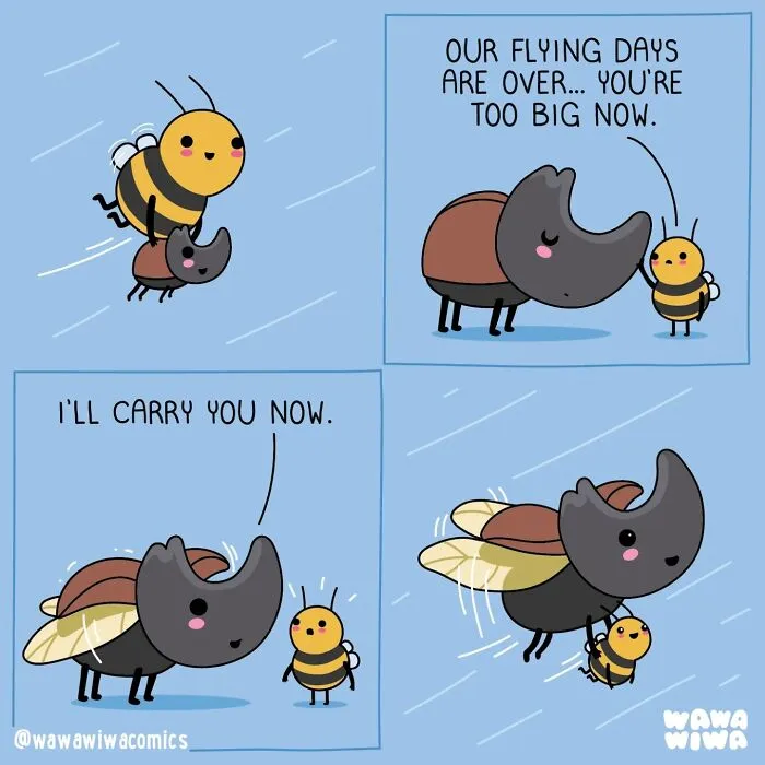 These Wawawiwa Comics Are Here To Add Some Wholesome Joy To Your Day (73 New Pics)
