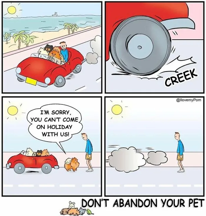 This Artist Captures The Chaos, Charm, And Confidence Of Pomeranians In 40 Comics