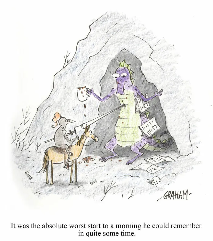 If You Like Dry Humor, Here Are 58 New One-Panel Comics By Graham Annable To Enjoy