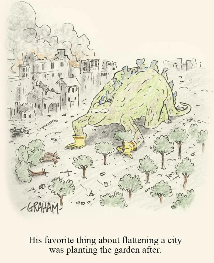 If You Like Dry Humor, Here Are 58 New One-Panel Comics By Graham Annable To Enjoy