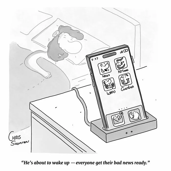 If You Enjoy Smart, Unpredictable Humor, These 41 Chris Shorten Cartoons Might Be Worth Your Time