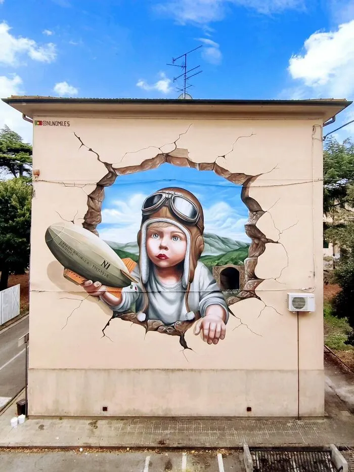 29 Amazing Wall Transformations By Nuno Miles That Turn Urban Spaces Into Hyperrealistic Art