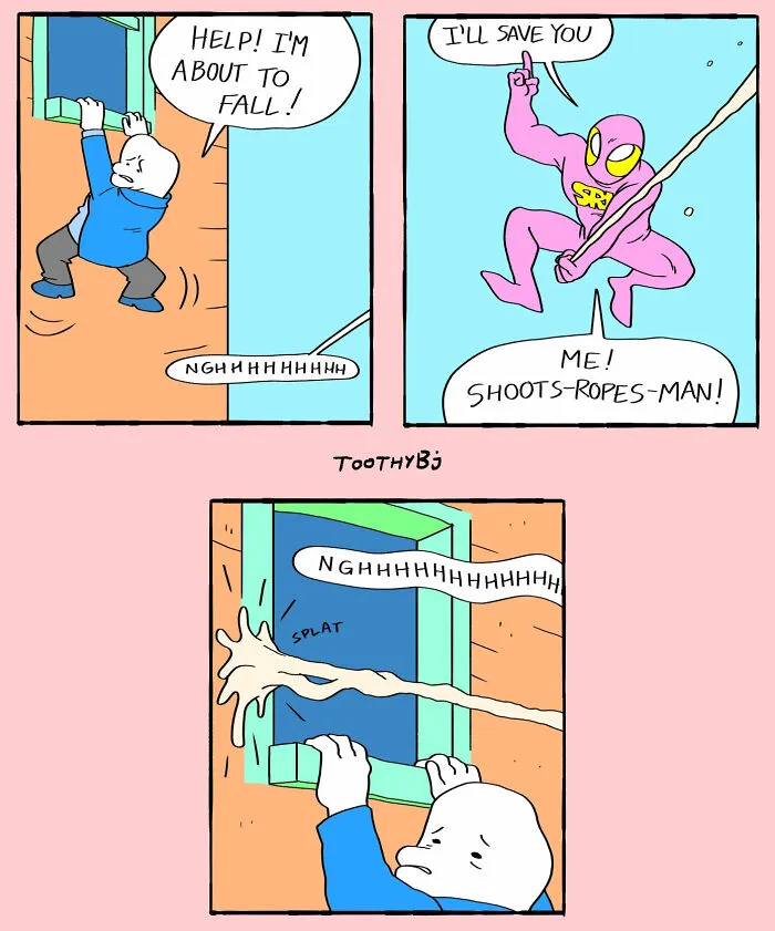 If You Have A Dark Sense Of Humor, You Might Enjoy These 29 New Comics By ToothyBj