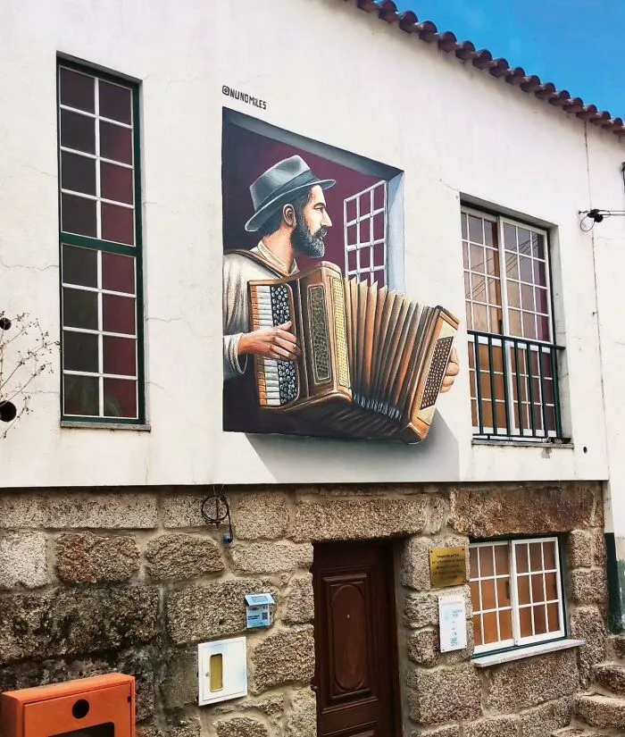 29 Amazing Wall Transformations By Nuno Miles That Turn Urban Spaces Into Hyperrealistic Art