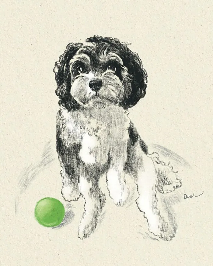 This Artist Turns Beloved Dogs Into Soft, Nostalgic-Looking Portraits (76 Pics)