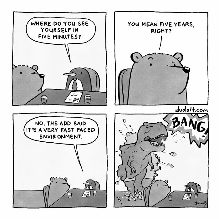 Dudolf Is Back With 29 New Comics Filled With Clever Details And Charming Humor