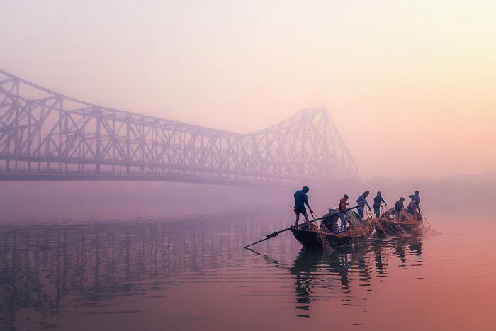 Bring Home The Harvest: Early Morning Catch, Hooghly River By Marco Rutten, Netherlands