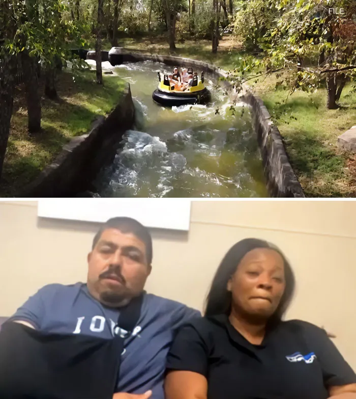 A Family Trapped Underwater In A Real-Life Horror Scene  