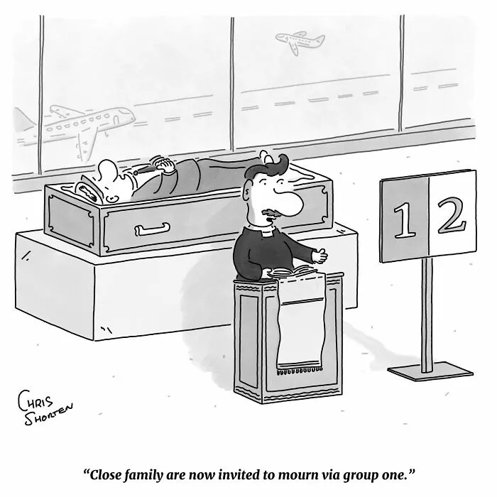 If You Enjoy Smart, Unpredictable Humor, These 41 Chris Shorten Cartoons Might Be Worth Your Time