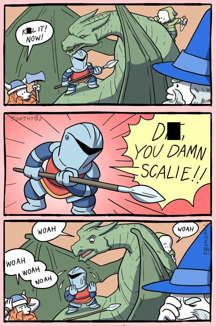 If You Have A Dark Sense Of Humor, You Might Enjoy These 29 New Comics By ToothyBj