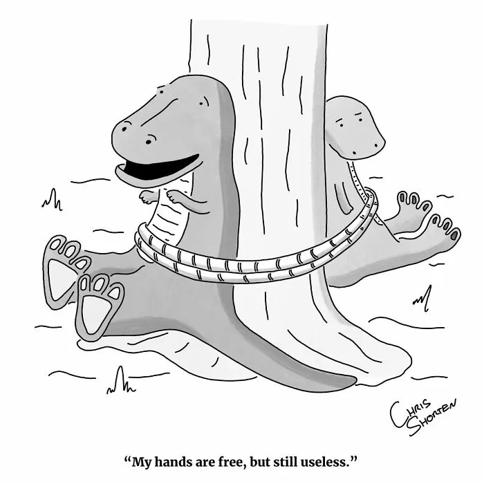 If You Enjoy Smart, Unpredictable Humor, These 41 Chris Shorten Cartoons Might Be Worth Your Time