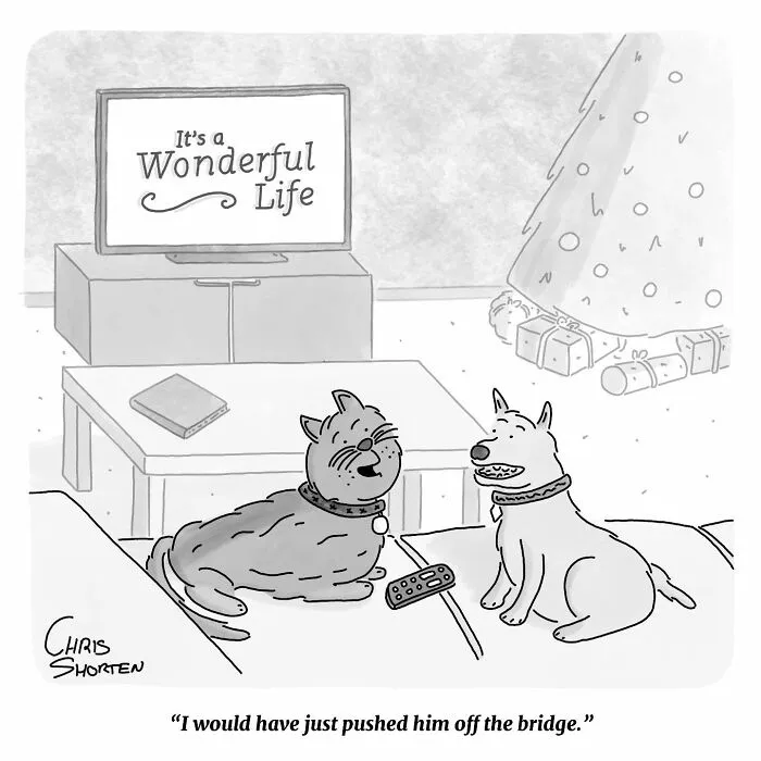 If You Enjoy Smart, Unpredictable Humor, These 41 Chris Shorten Cartoons Might Be Worth Your Time