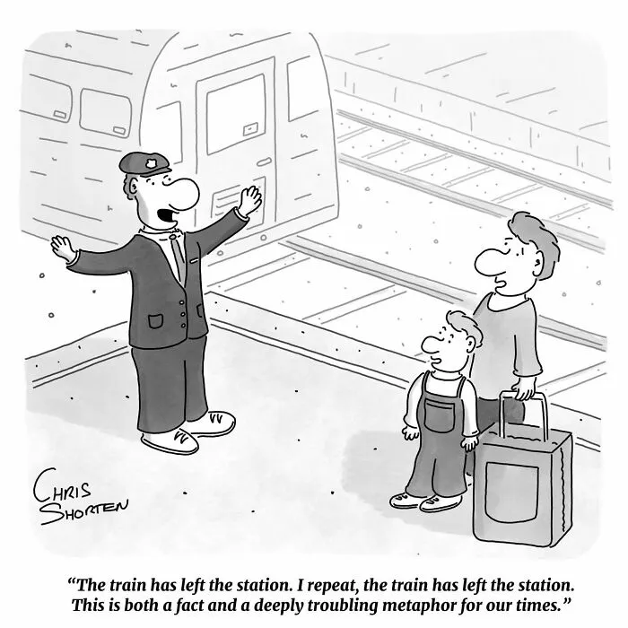 If You Enjoy Smart, Unpredictable Humor, These 41 Chris Shorten Cartoons Might Be Worth Your Time