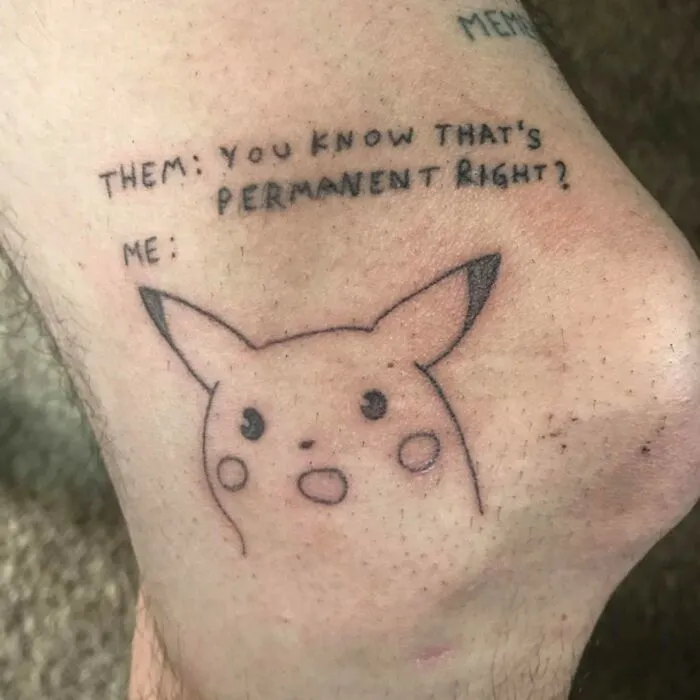 47 Pure Comedy Tattoo Memes Packed With First-Rate Humour To Make You Think "Ink Twice"