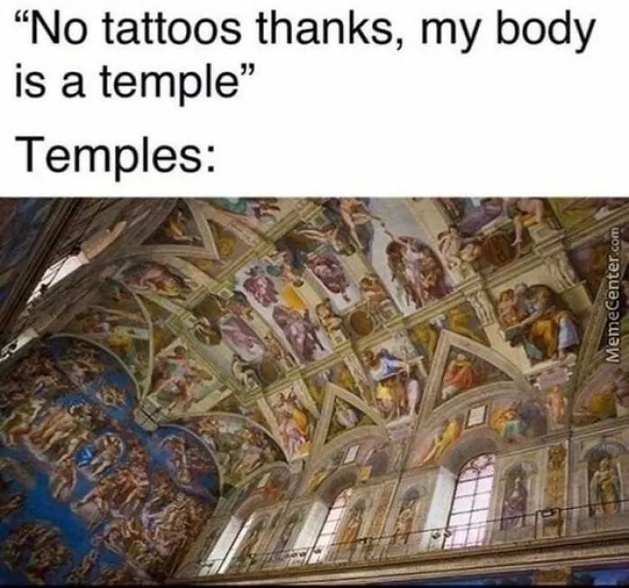 47 Pure Comedy Tattoo Memes Packed With First-Rate Humour To Make You Think "Ink Twice"