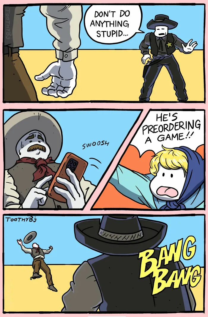 If You Have A Dark Sense Of Humor, You Might Enjoy These 29 New Comics By ToothyBj