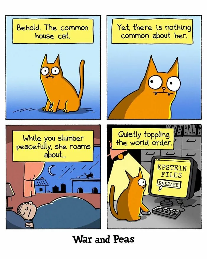 47 New ‘War And Peas’ Comics Filled With Unexpected Punchlines And Darkly Clever Humor