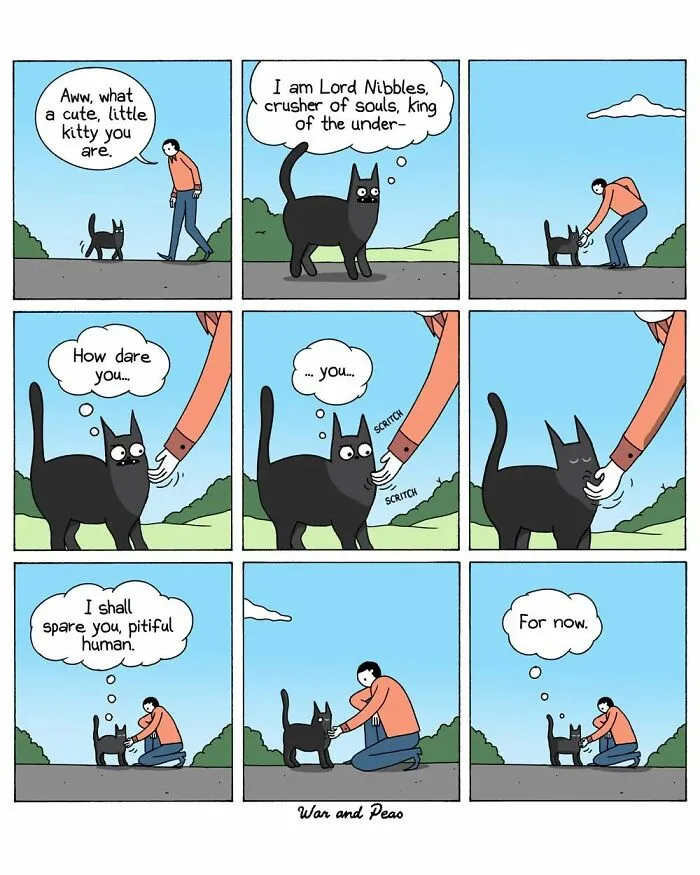 47 New ‘War And Peas’ Comics Filled With Unexpected Punchlines And Darkly Clever Humor