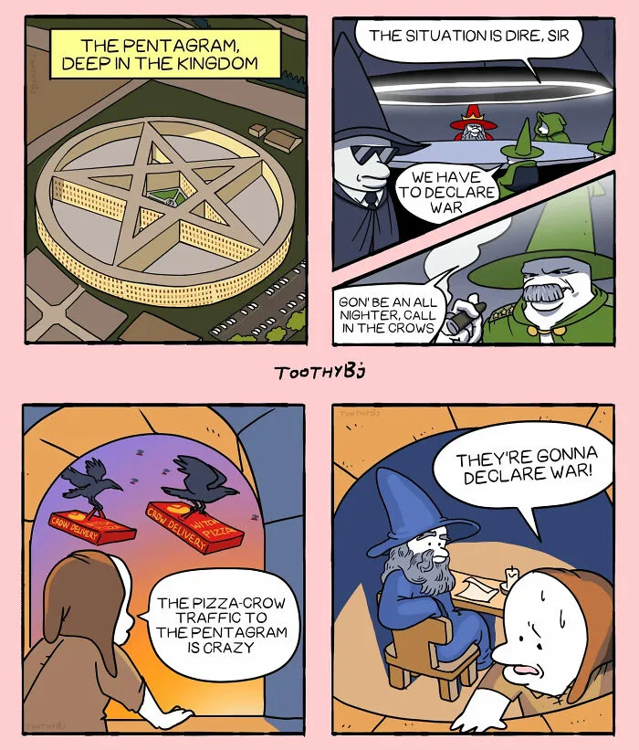 If You Have A Dark Sense Of Humor, You Might Enjoy These 29 New Comics By ToothyBj