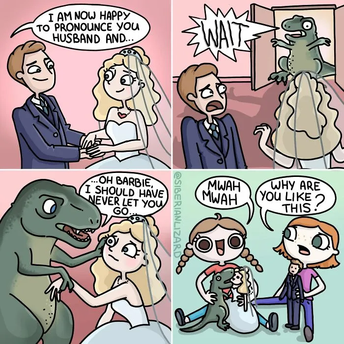 Artist Shares 57 New Comics About Ferrets, Pets, And Everyday Absurdities