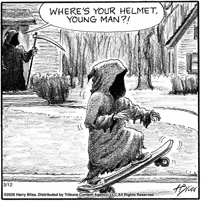 40 Wholesome One-Panel Comics By New Yorker Magazine Cartoonist Harry Bliss (New Pics)