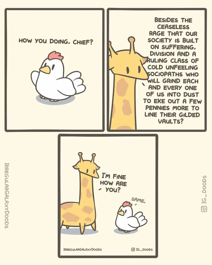 36 Wholesome And Cute Comics By ‘Irregular Galaxy Doods’ (New Pics)