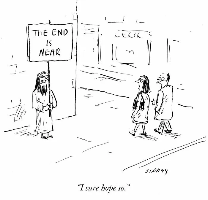 A Longtime New Yorker Cartoonist Captures The Strange Logic Of Everyday Life (24 New Pics)