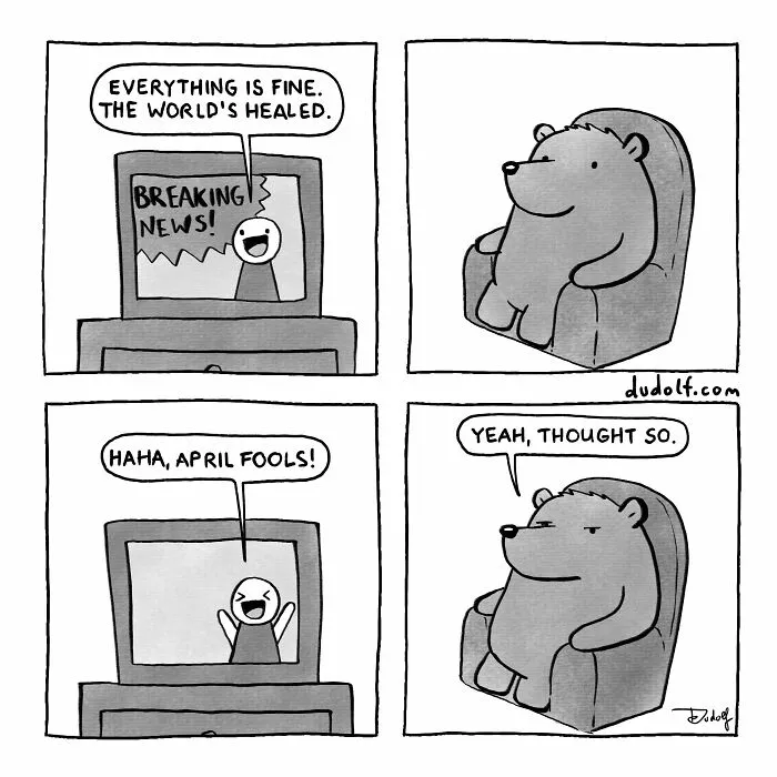 Dudolf Is Back With 29 New Comics Filled With Clever Details And Charming Humor