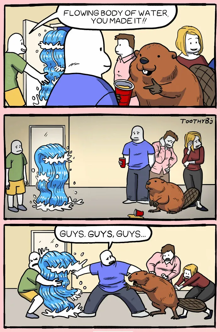 If You Have A Dark Sense Of Humor, You Might Enjoy These 29 New Comics By ToothyBj