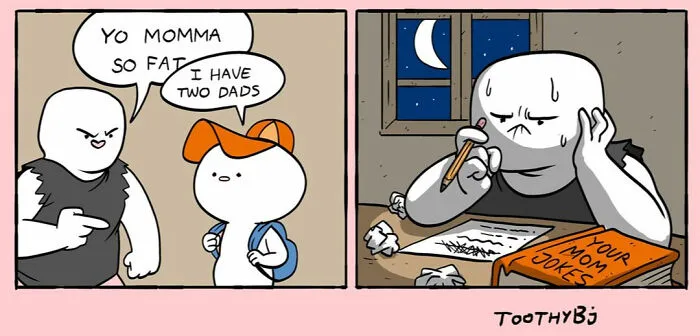 If You Have A Dark Sense Of Humor, You Might Enjoy These 29 New Comics By ToothyBj