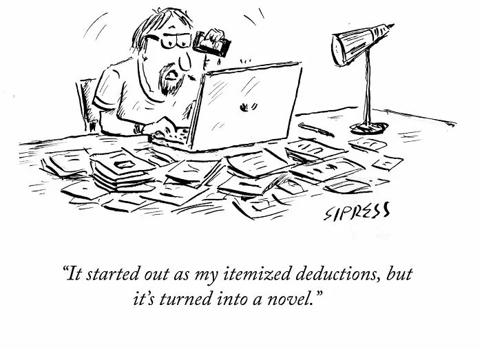 A Longtime New Yorker Cartoonist Captures The Strange Logic Of Everyday Life (24 New Pics)