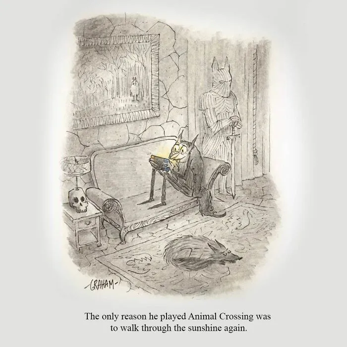 If You Like Dry Humor, Here Are 58 New One-Panel Comics By Graham Annable To Enjoy