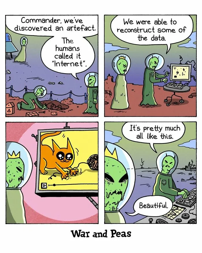 47 New ‘War And Peas’ Comics Filled With Unexpected Punchlines And Darkly Clever Humor