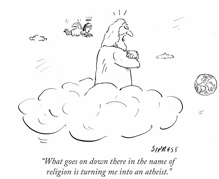 A Longtime New Yorker Cartoonist Captures The Strange Logic Of Everyday Life (24 New Pics)