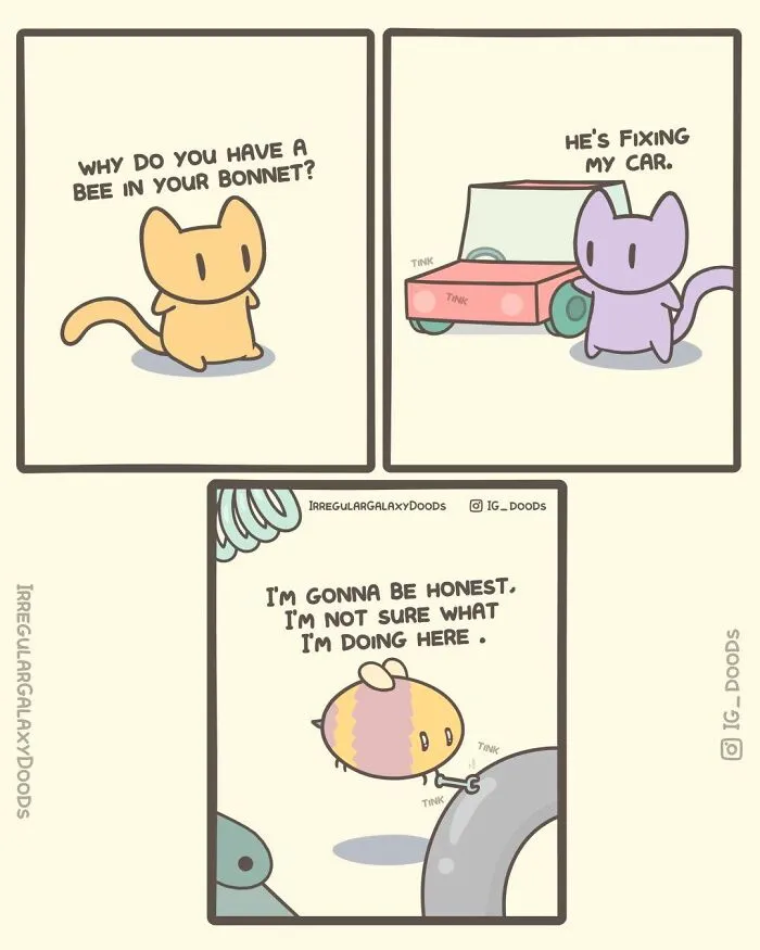 36 Wholesome And Cute Comics By ‘Irregular Galaxy Doods’ (New Pics)