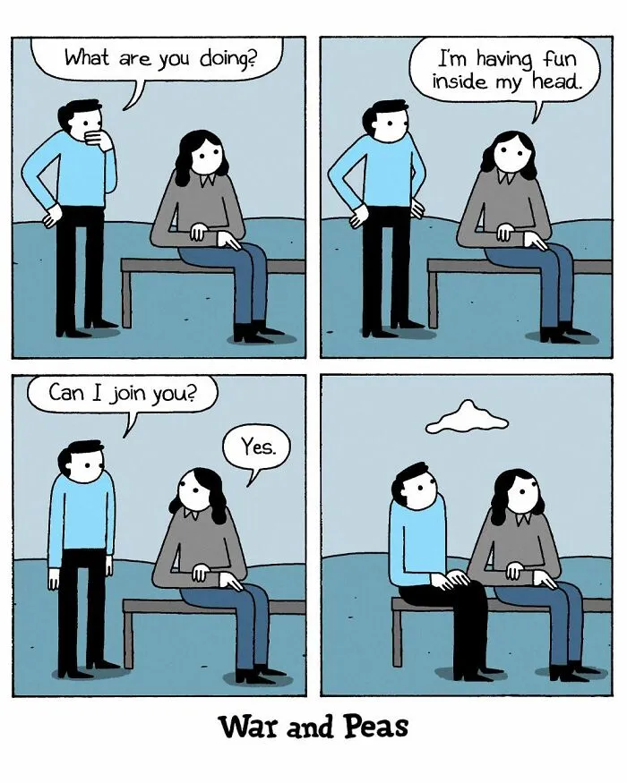 47 New ‘War And Peas’ Comics Filled With Unexpected Punchlines And Darkly Clever Humor