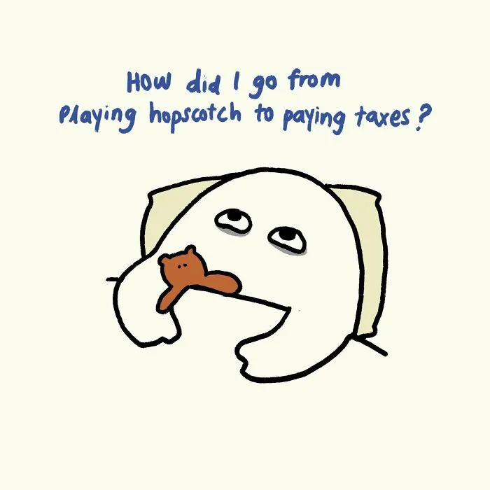 24 New Relatable Doodles By ‘Quietly Doodling’ That Feel Like The Intrusive Thoughts You Might Have