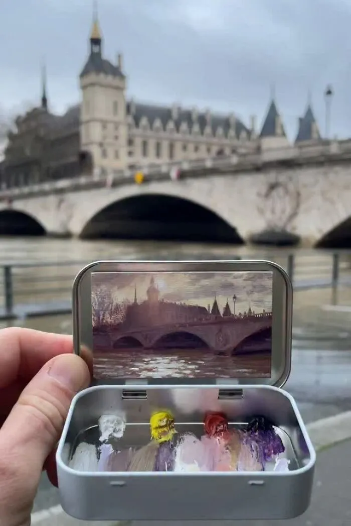 50 Tiny Paintings Hidden Inside Altoid Tins By This Remarkably Skilled Artist (New Pics)