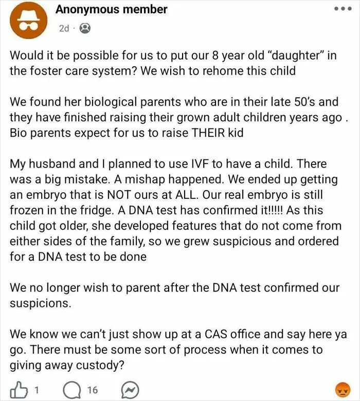 This Is Actually Infuriating. That Poor Child