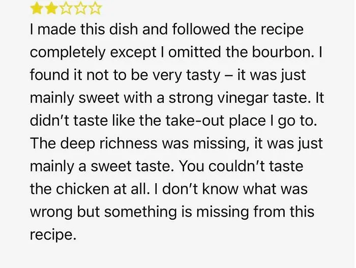 This Bourbon Chicken Recipe Review