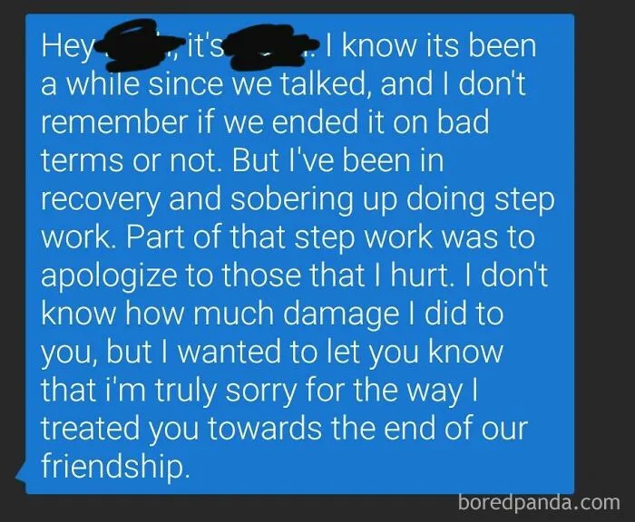 An Old Friend Was Jealous And Hurtful. I Got This A Few Days Ago